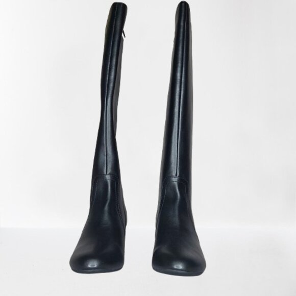 NWT Style & Co Women's Buffyy Flare Tall Black Boots - Picture 4 of 7